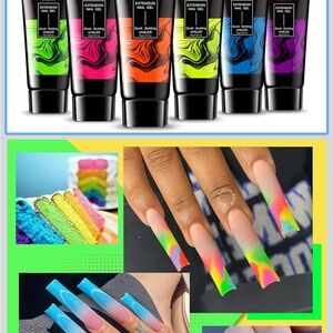 UR SUGAR Extension Nail Gel, Colorful Nail Extension Gel Kit